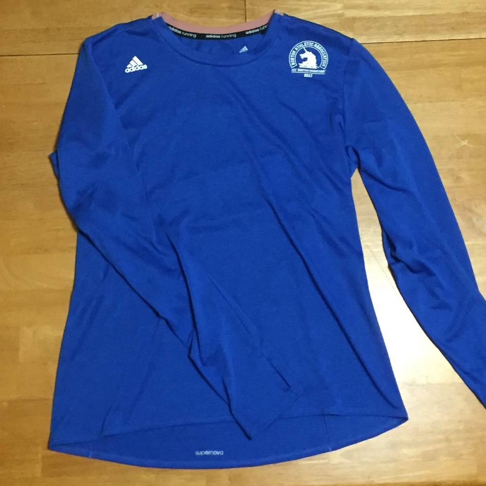 Adidas 2017 Boston marathon running shirt